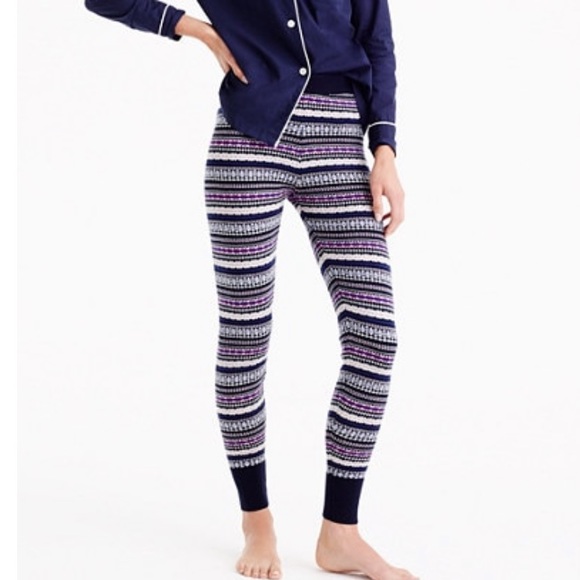 J Crew Fair Isle Wool Leggings | Poshmark